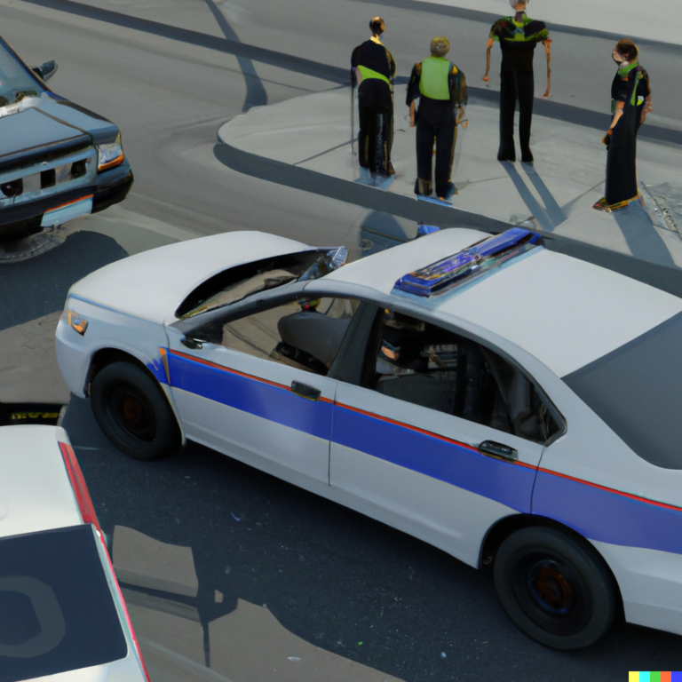 A collision in Ottawa between a police vehicle and a civilian vehicle has resulted in one person being injured.