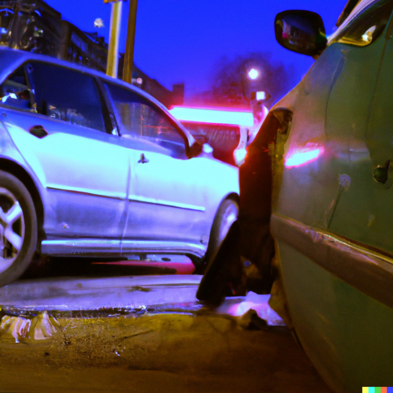 Chaos in the Cajon Pass: Car Flips Over After Colliding with a Trailer on I-15