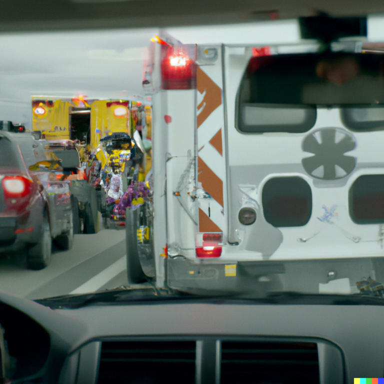 Multiple vehicle accident on Highway 101 in San Luis Obispo causes massive delays.