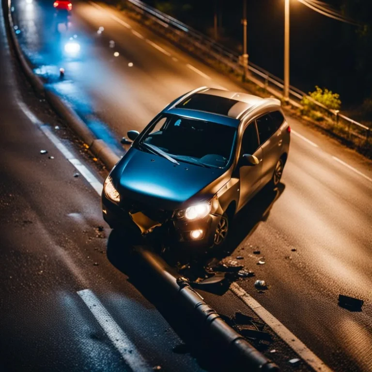 Luxury Collision: Two Porsche 911s Wrecked in Crash on Angeles Crest Highway, Los Angeles