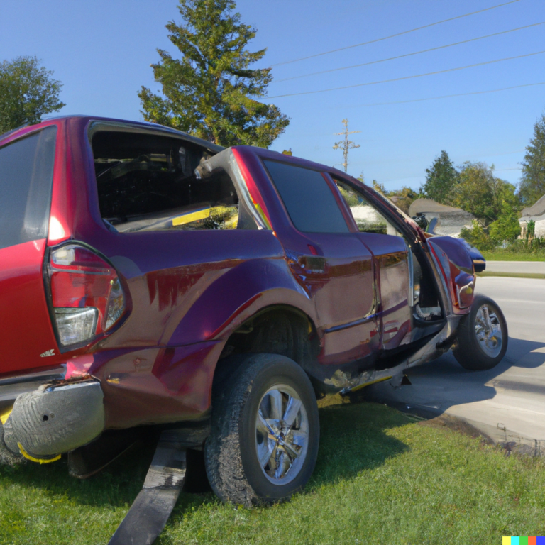 Truck Overturns in Atascadero: Miraculous Escape Without Injuries