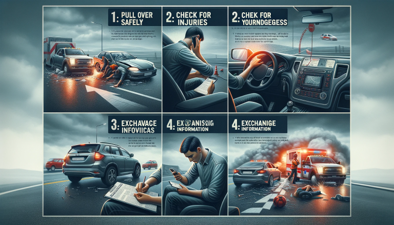 What to do first in case of an accident?