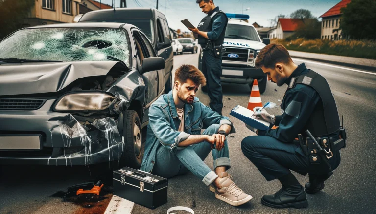 What happens if I am at fault in an accident?