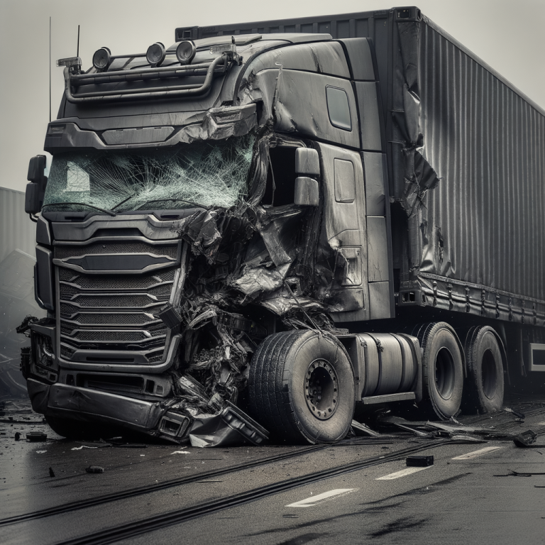 Early Morning Collision Between Car and Semi-Truck in Tulare County Leaves Two Injured